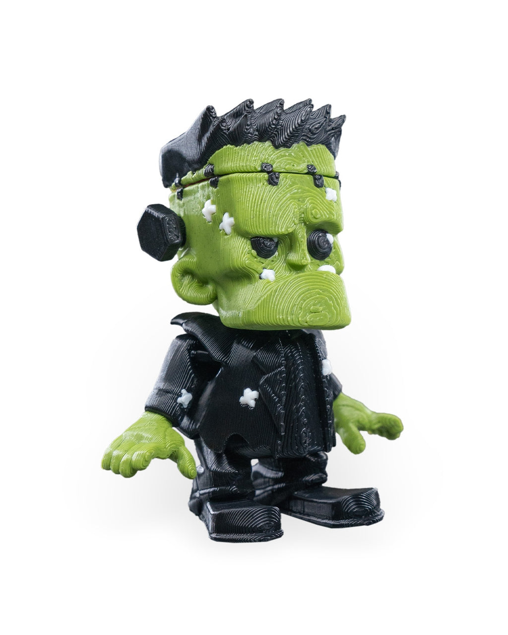 Fright Frankie 3D Printed Keychain