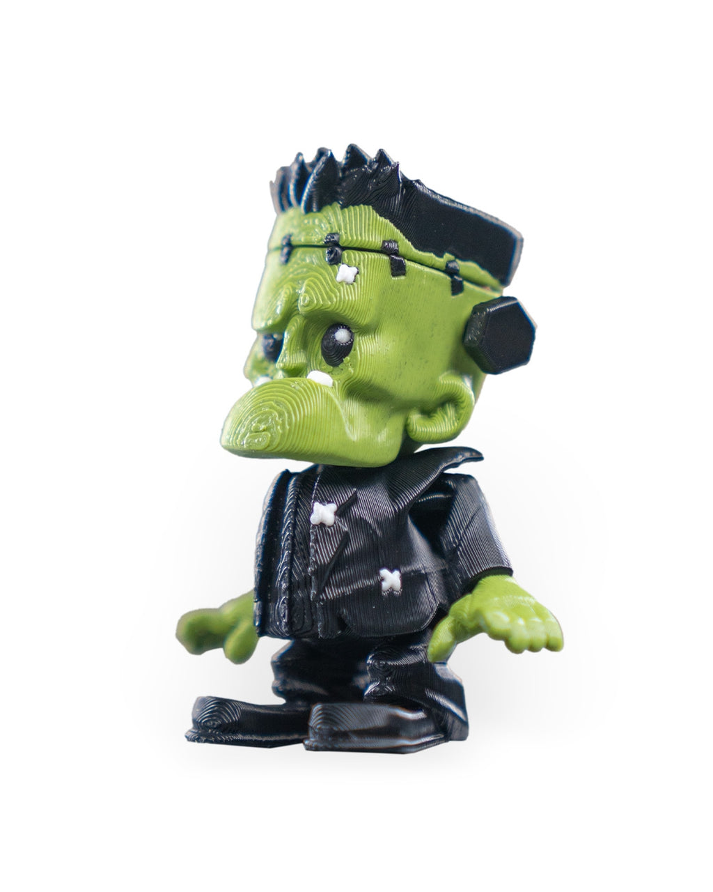 Fright Frankie 3D Printed Keychain