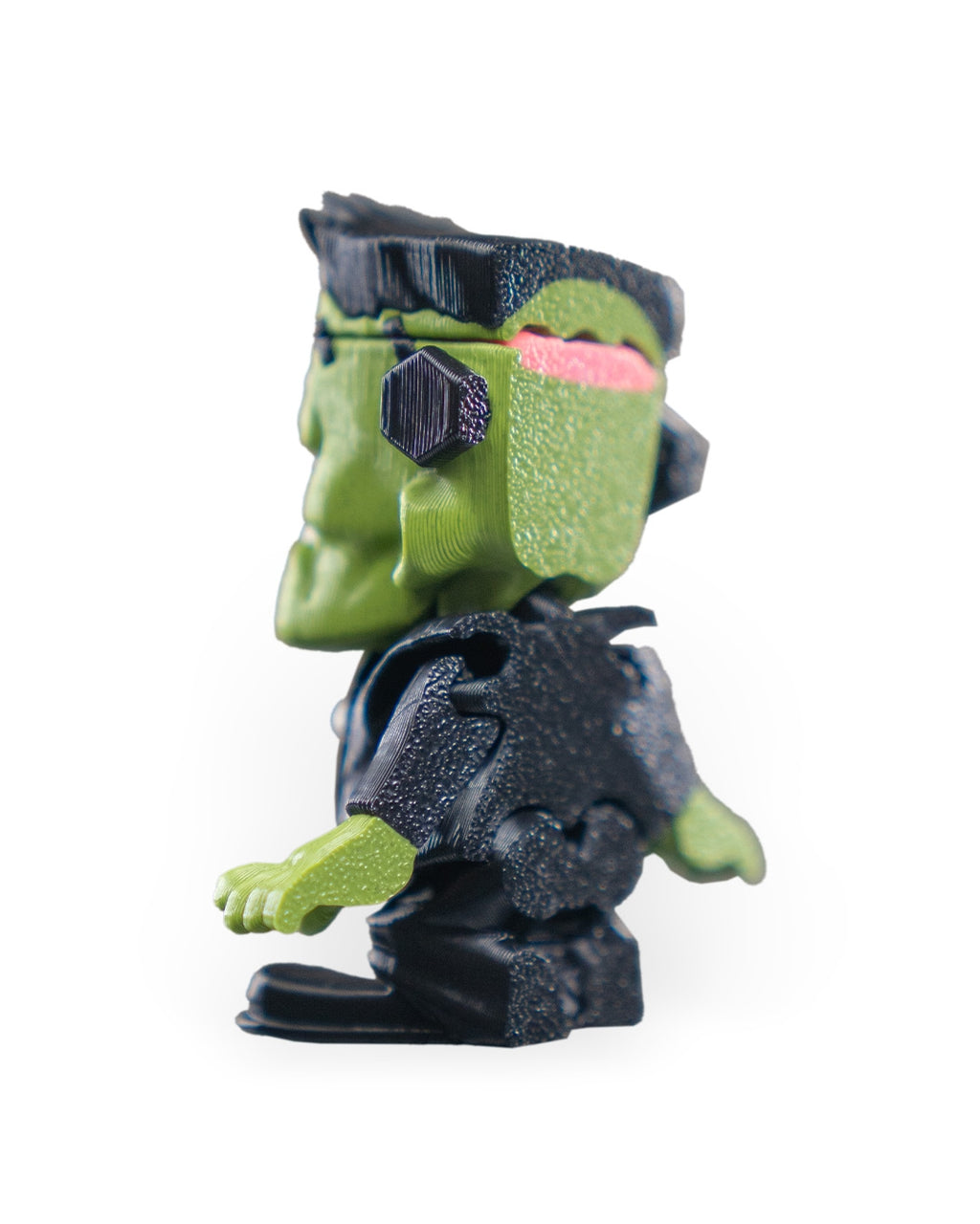 Fright Frankie 3D Printed Keychain