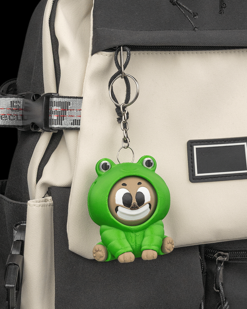 Froggybara 3D Printed Keychain