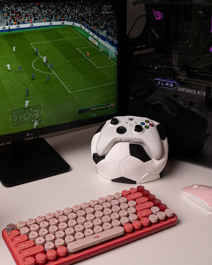 ⚽ 3D-Printed Soccer Ball Controller Stand – Compatible with Xbox & PlayStation – Ultimate Gamer & Soccer Fan Gift! 🎮