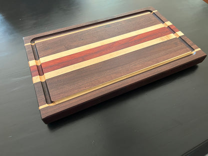 12" x 19" Side Grain Cutting Board - Approximately 1.5" thick.