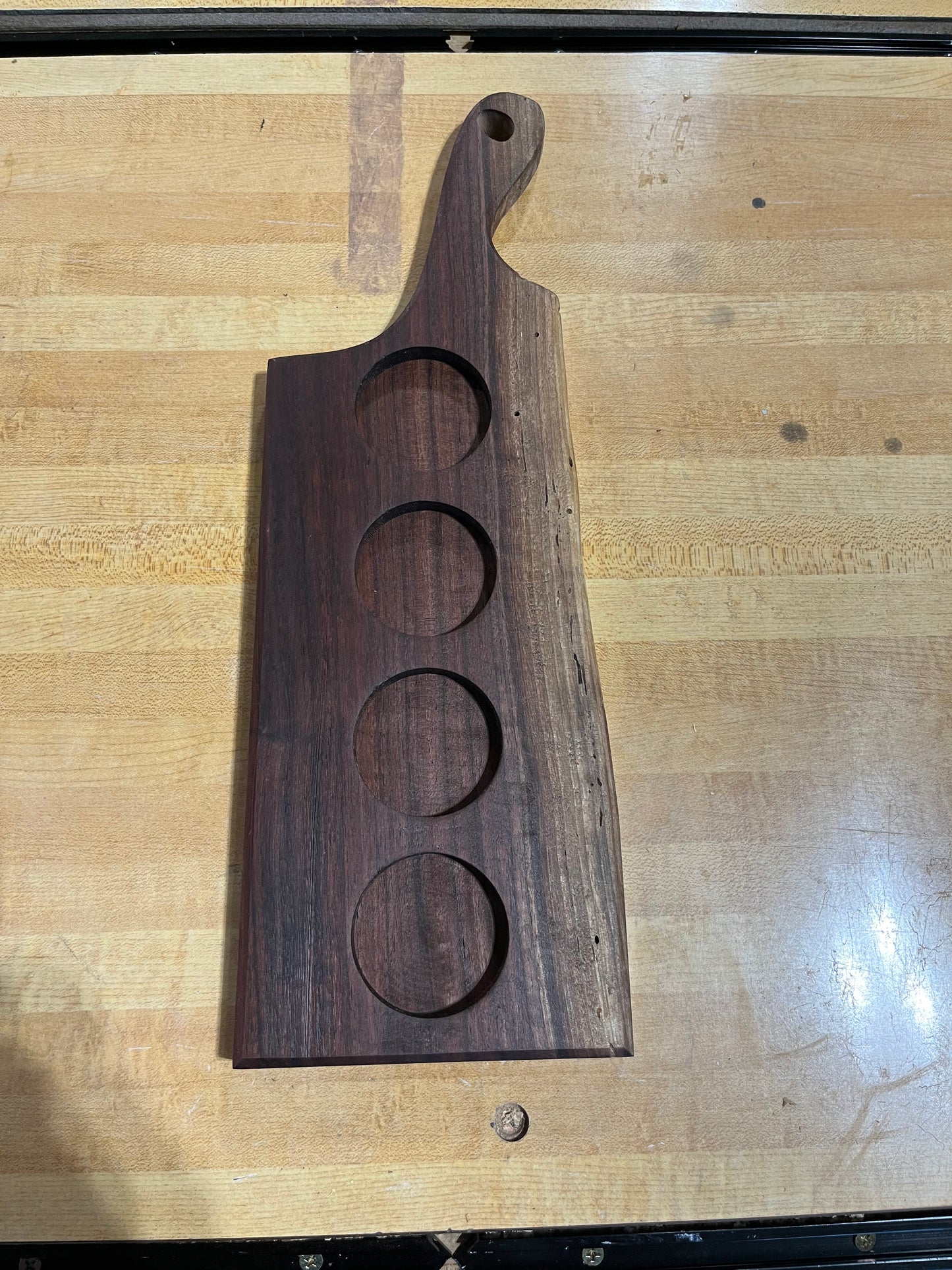 Flight Tray for Craft Brewing - 16" long