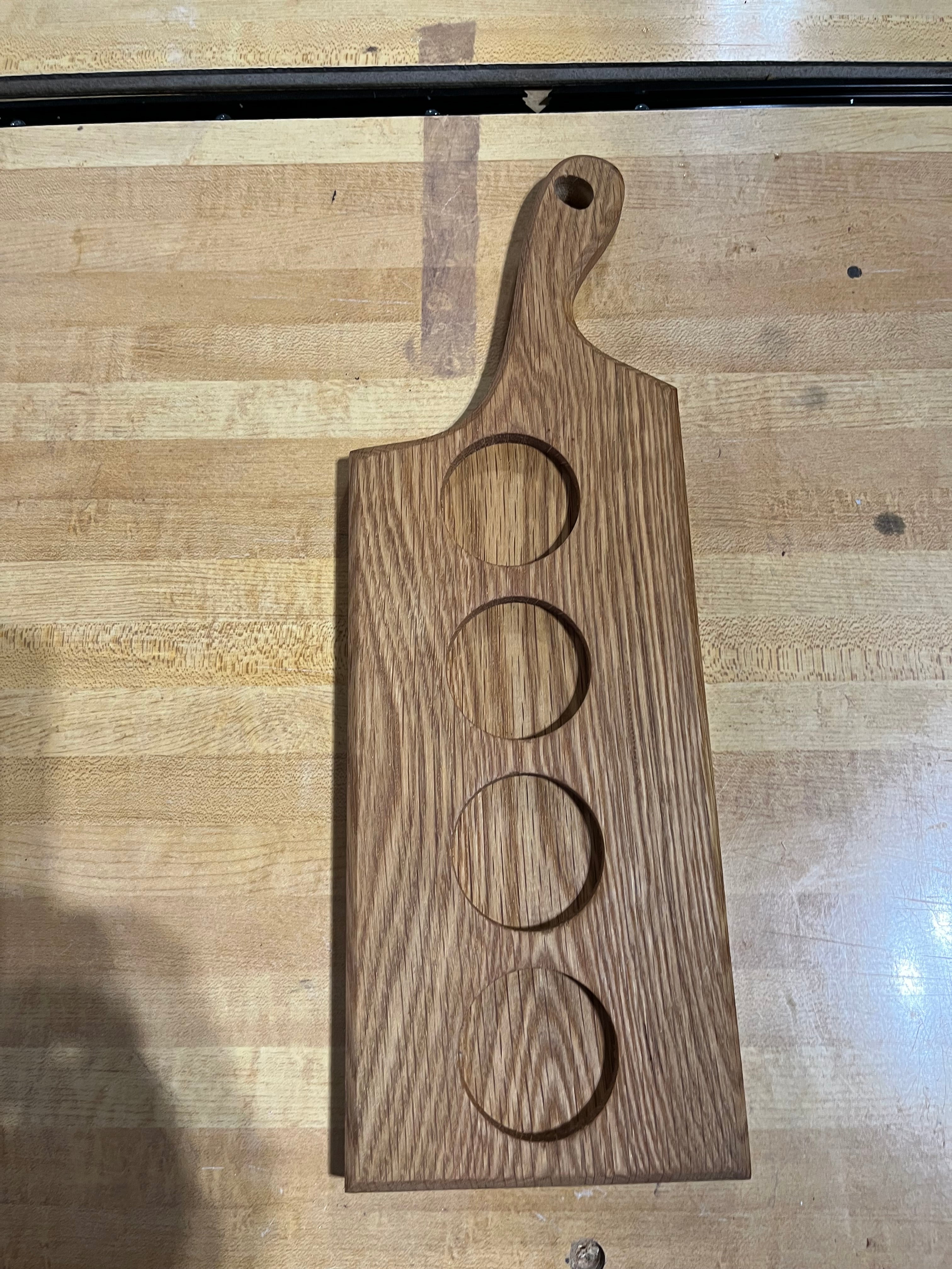 Flight Tray for Craft Brewing - 16" long