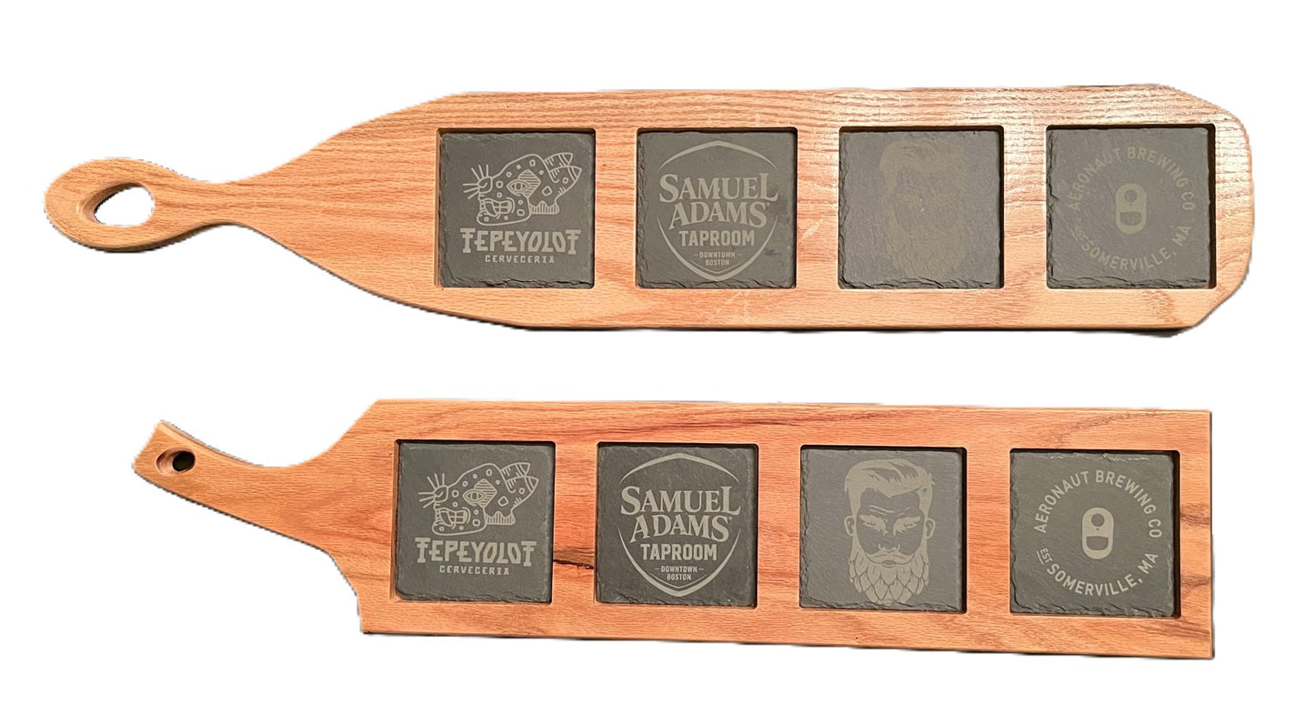 Engraved Slate Insert Flight Tray