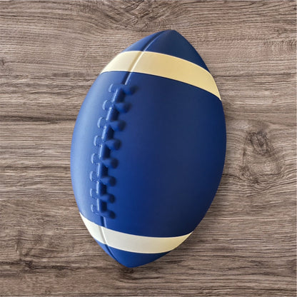 Colored Football - Gift Package (Box) – A Unique Tribute to Your Team - perfect for the mancave or displayed on a shelf - Made in the USA