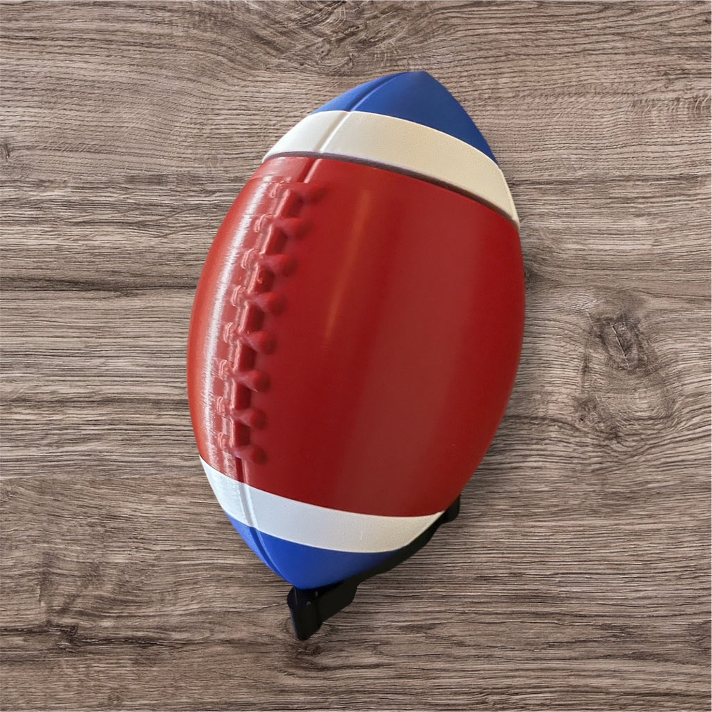 3D-Printed Football with Articulated Dragon Inside – A Unique Tribute to Your Team  - Use as a fund raiser for school - Collect them all - Stress relief - ADHD - MADE IN THE USA