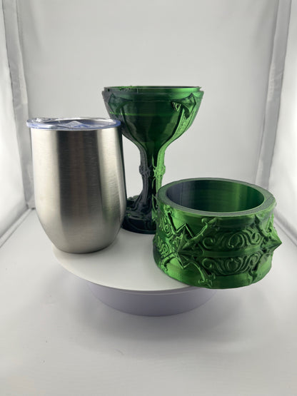 👑 The Noble Goblet – 12oz Stainless Steel Insert – Fit for Kings & Queens – Keeps Drinks Cold! ⚔️🏰