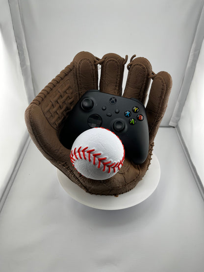 ⚾ 3D-Printed Baseball Glove Controller stand – Compatible with Xbox & PlayStation – Unique Gamer Gift! 🎮