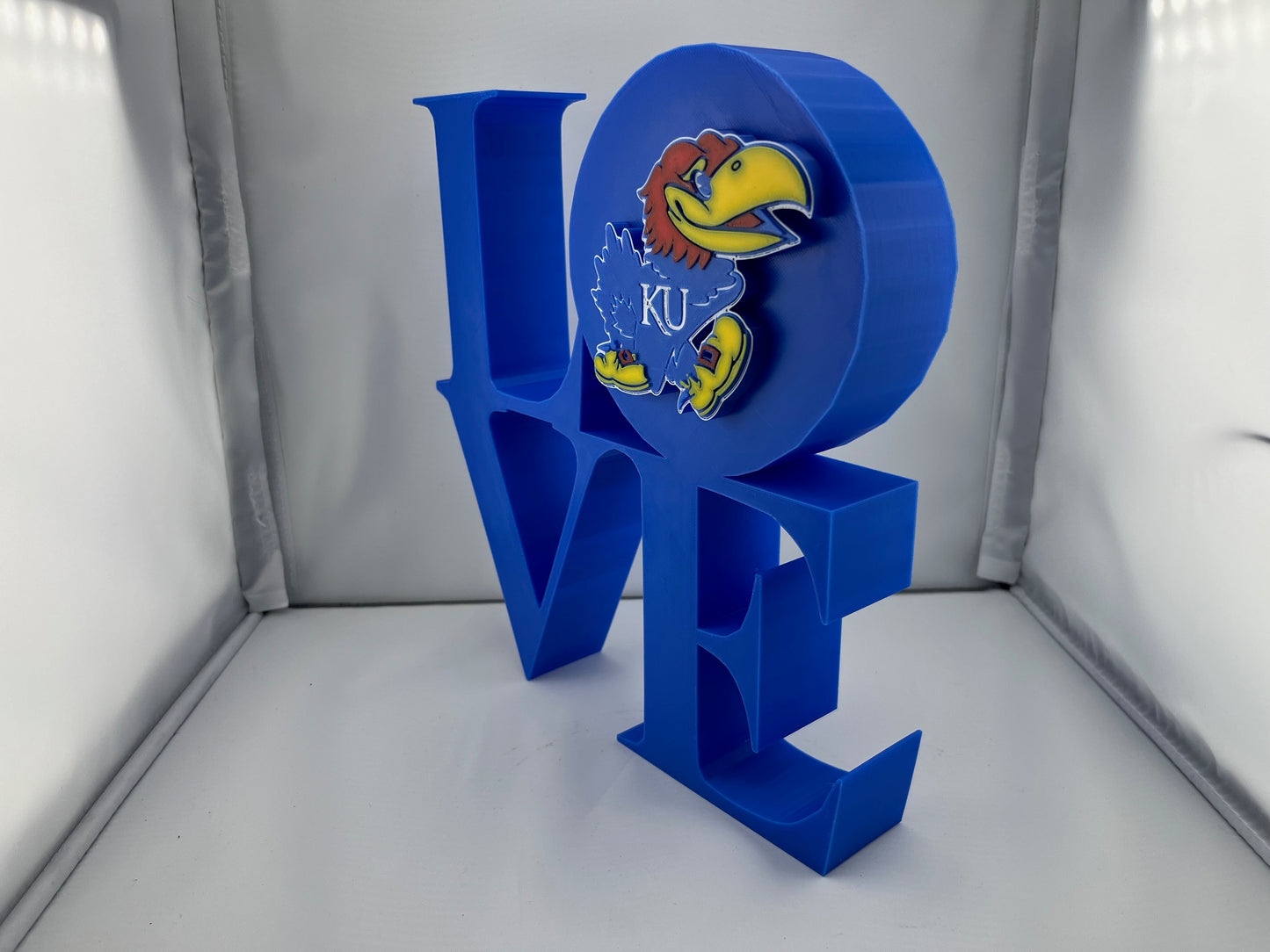 ❤️ University of Kansas Jayhawks "LOVE" Sign❤️