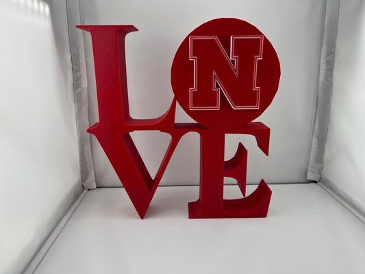 ❤️ University of Nebraska "LOVE" Sign❤️