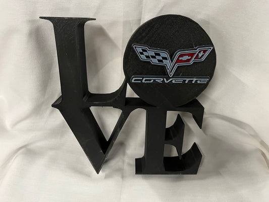 ❤️ Corvette "LOVE" Sign❤️