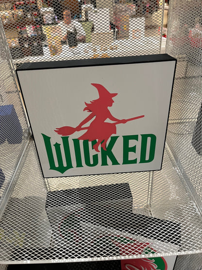 ✨ Wicked-Inspired LED Light – 9” Wide • USB Powered • Perfect Gift for Fans ✨