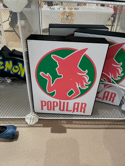 ✨ Wicked-Inspired LED Light – 9” Wide • USB Powered • POPULAR