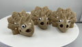 3 Pack Articulated Triceratops Keychains – Flexible 3D Printed Dinosaur Keychain Set – Cute Pocket Dinosaur Key Rings – Fun Collectible Dinos for Bags, Keys & Backpacks