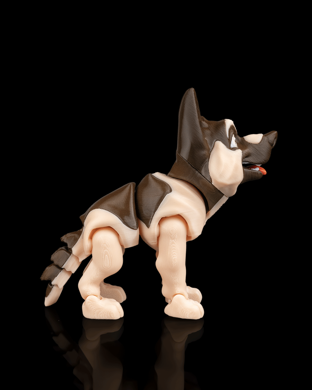 Jerry the German Shepherd – Articulated 3D Printed Display Figure