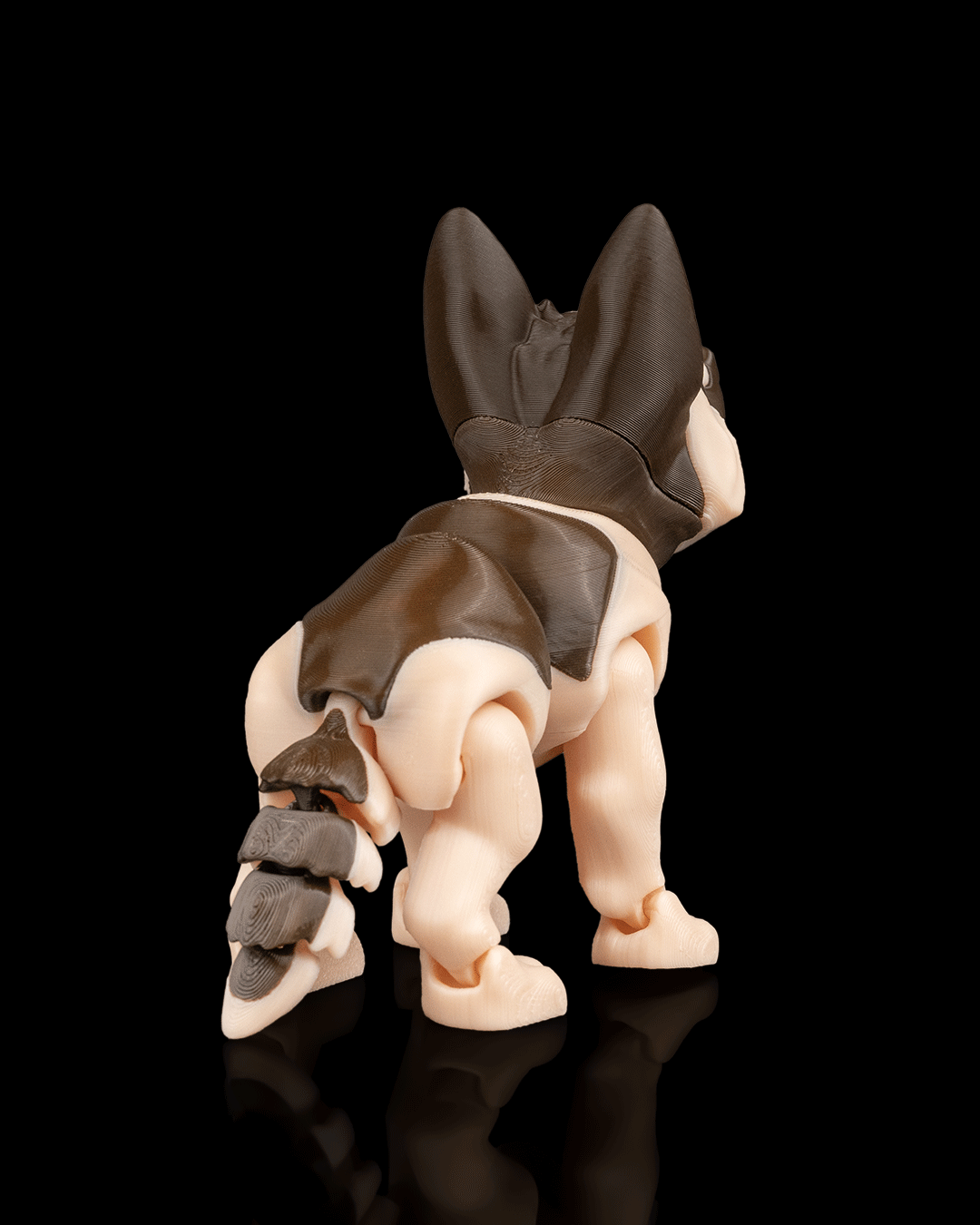 Jerry the German Shepherd – Articulated 3D Printed Display Figure