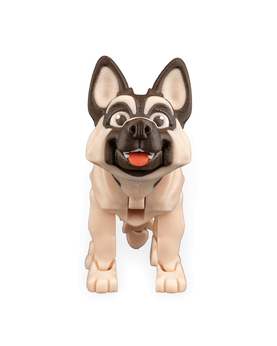 Jerry the German Shepherd – Articulated 3D Printed Display Figure