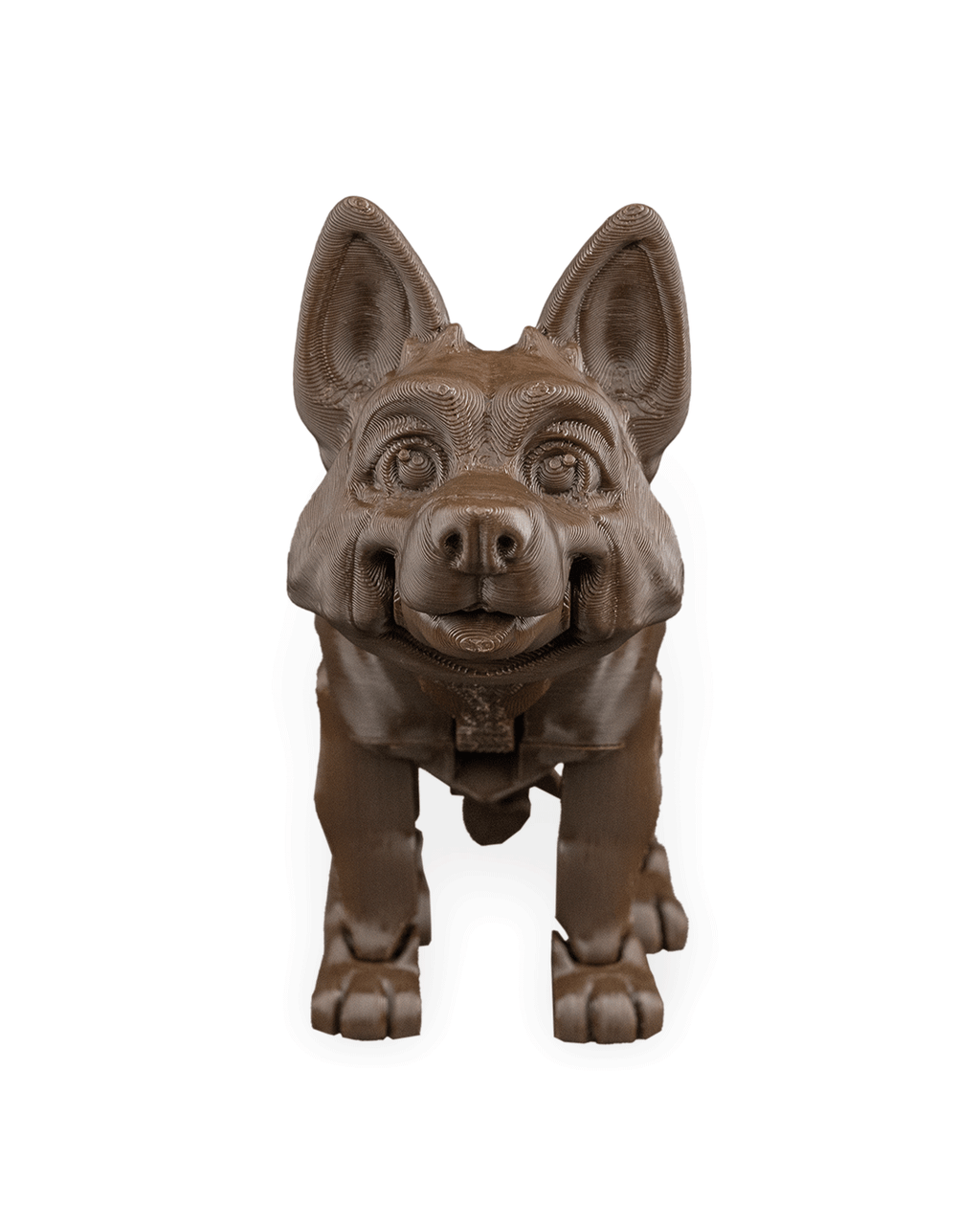 Jerry the German Shepherd – Articulated 3D Printed Display Figure