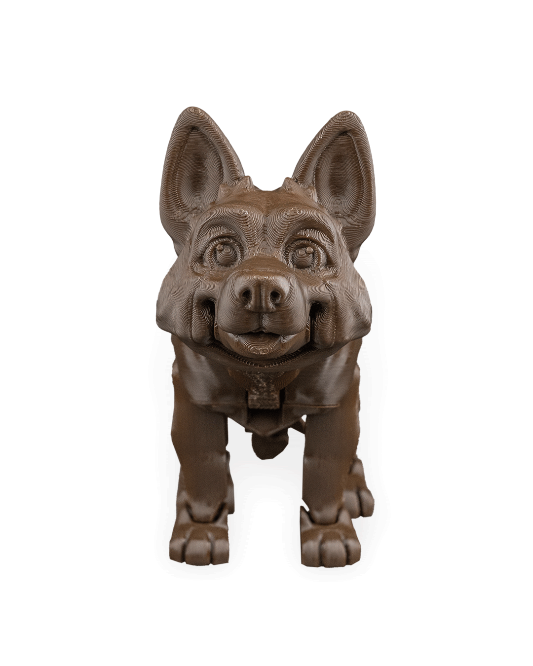 Jerry the German Shepherd – Articulated 3D Printed Display Figure
