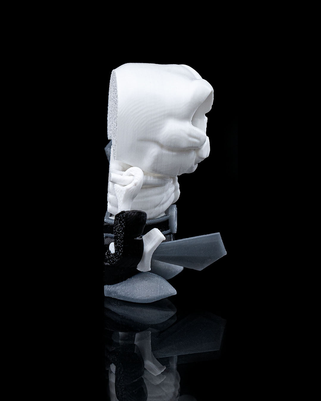 Knight Mare 3D Printed Keychain