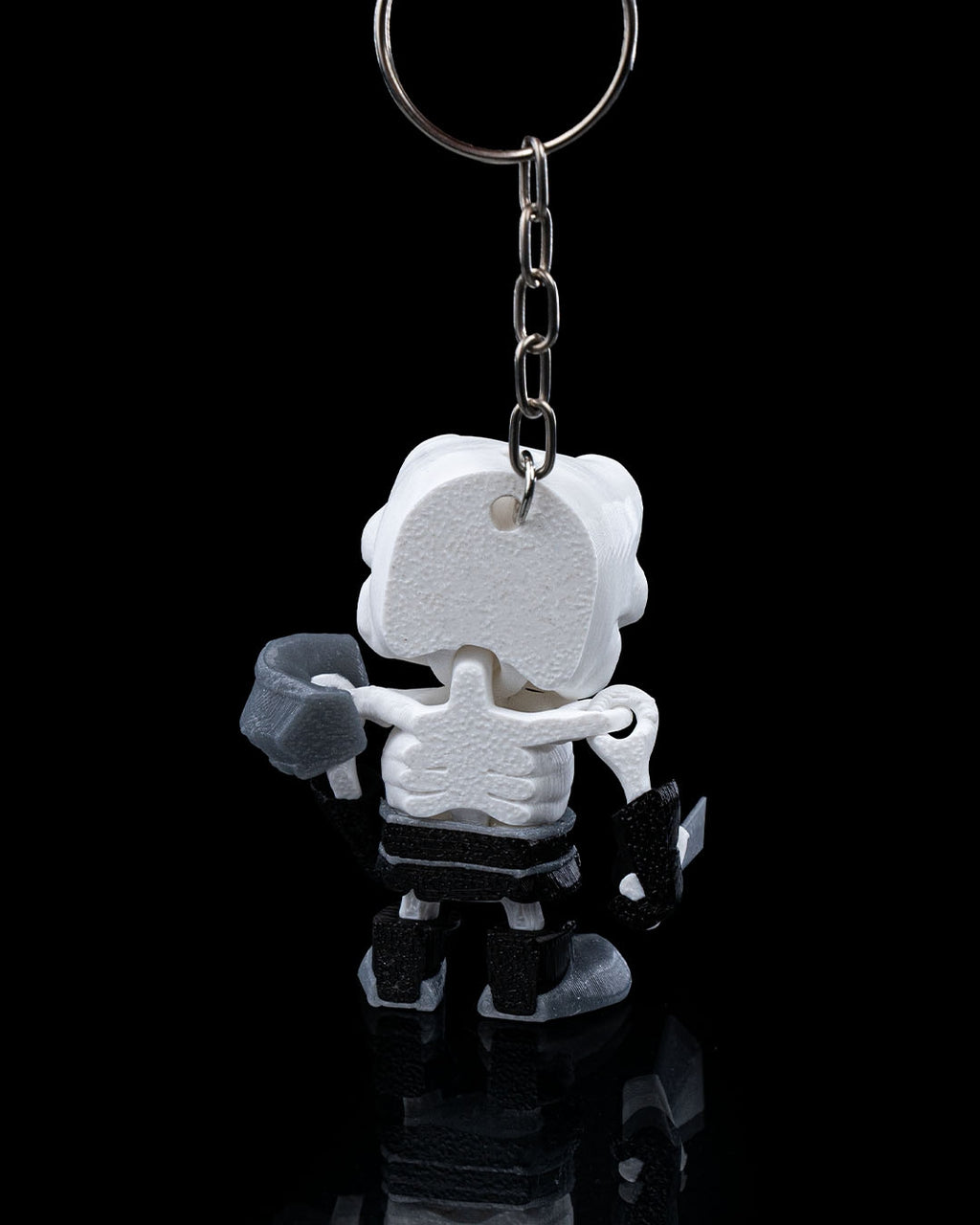 Knight Mare 3D Printed Keychain