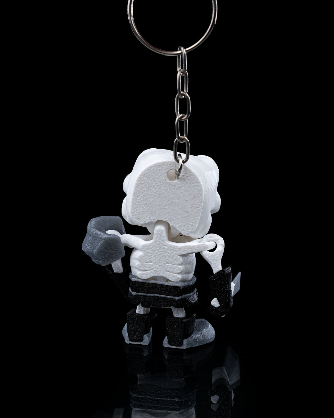Knight Mare 3D Printed Keychain