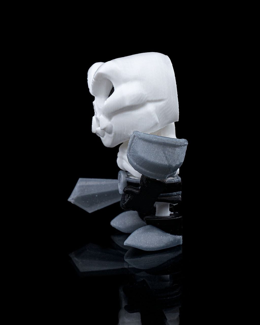 Knight Mare 3D Printed Keychain