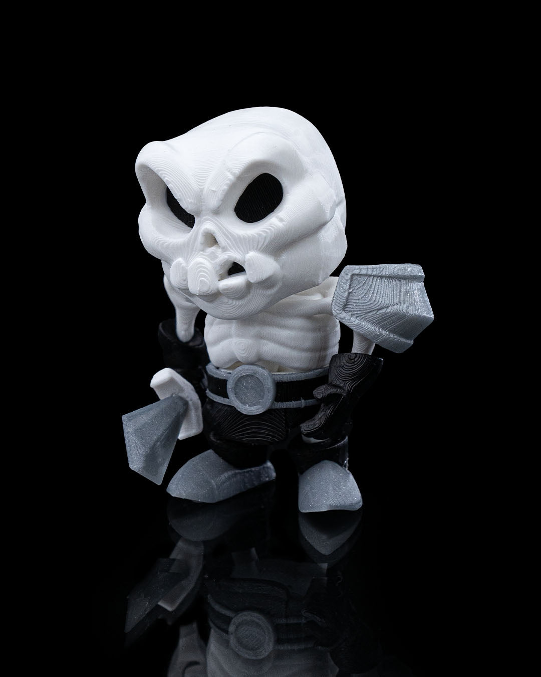 Knight Mare 3D Printed Keychain