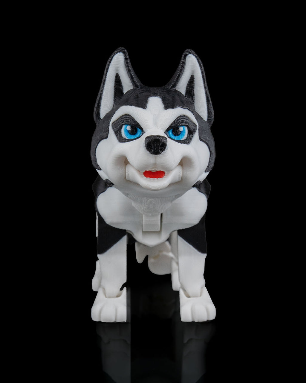 Maya the Husky – Articulated 3D Printed Display Figure