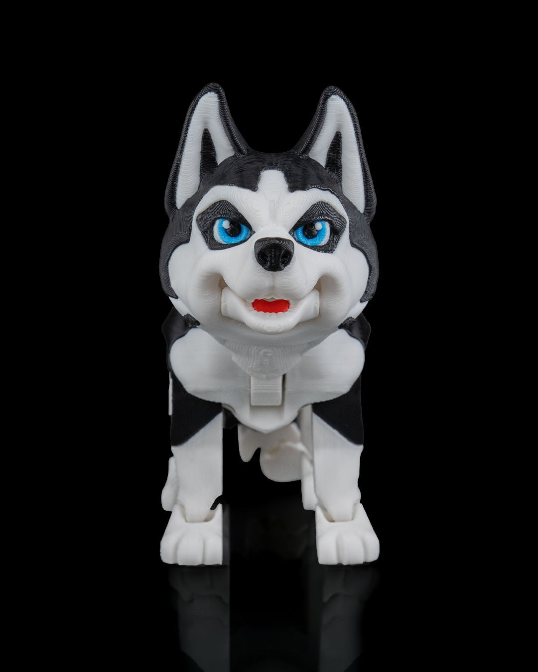 Maya the Husky – Articulated 3D Printed Display Figure