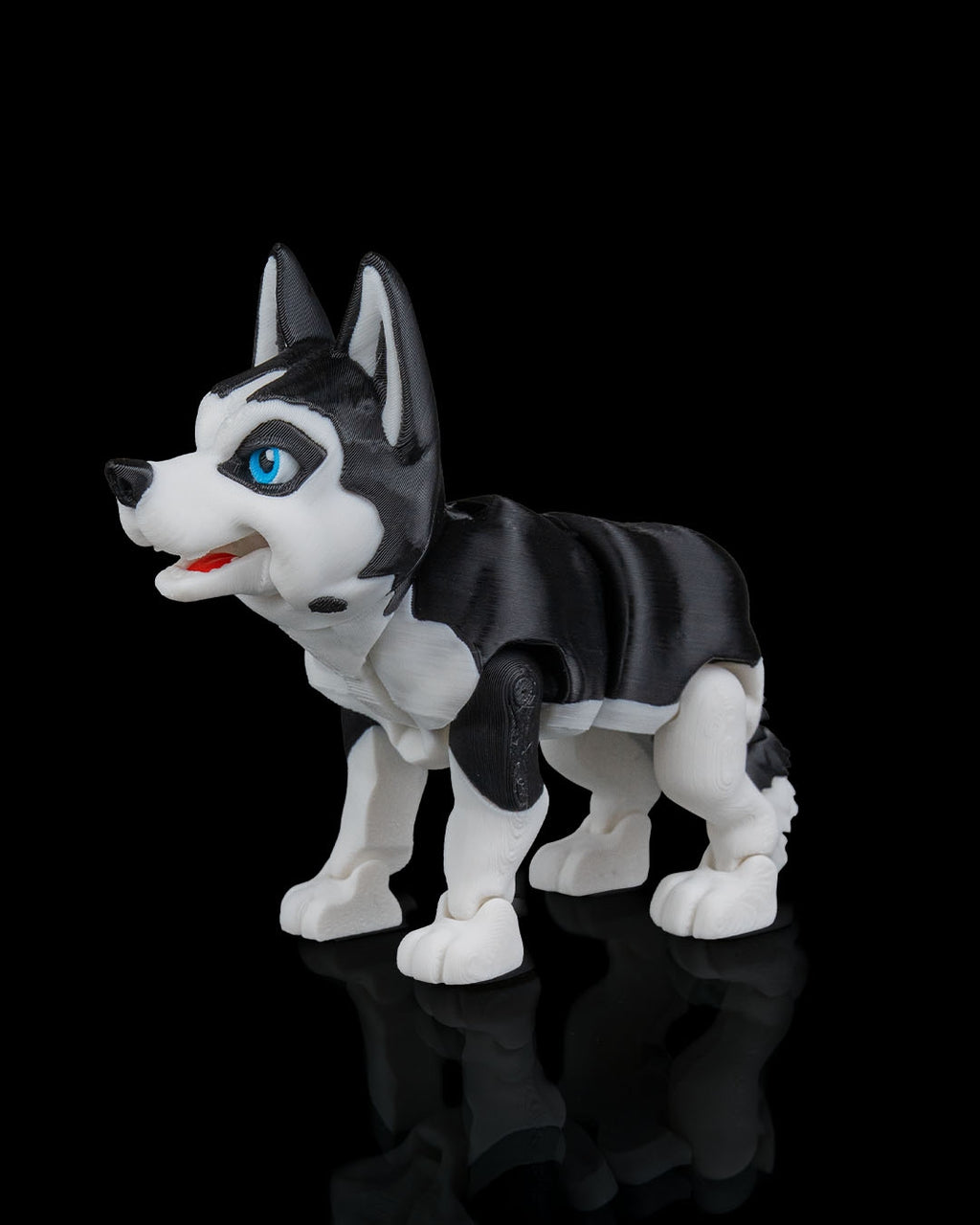 Maya the Husky – Articulated 3D Printed Display Figure