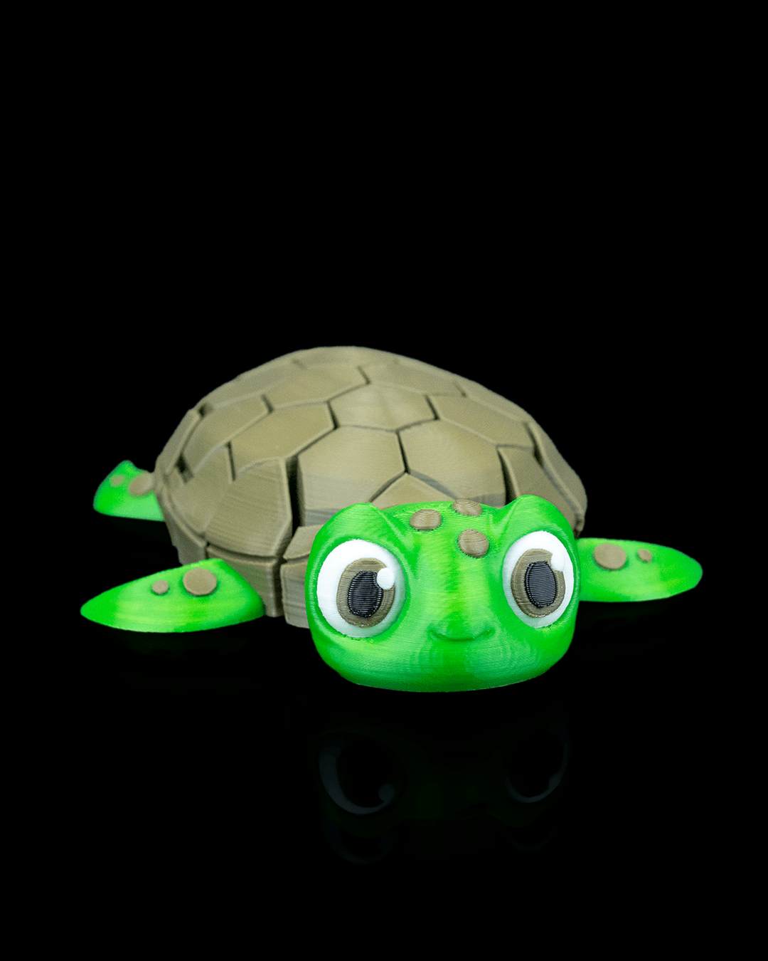 Myrtle the Turtle – 3D Printed Turtle - Keychain