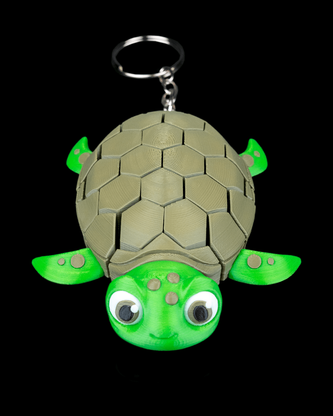 Myrtle the Turtle – 3D Printed Turtle - Keychain