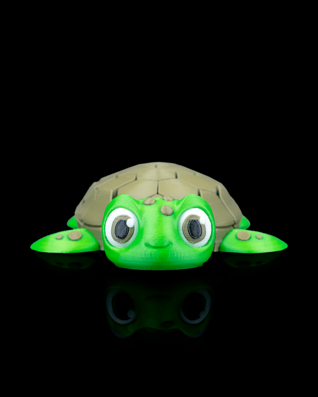 Myrtle the Turtle – 3D Printed Turtle - Keychain