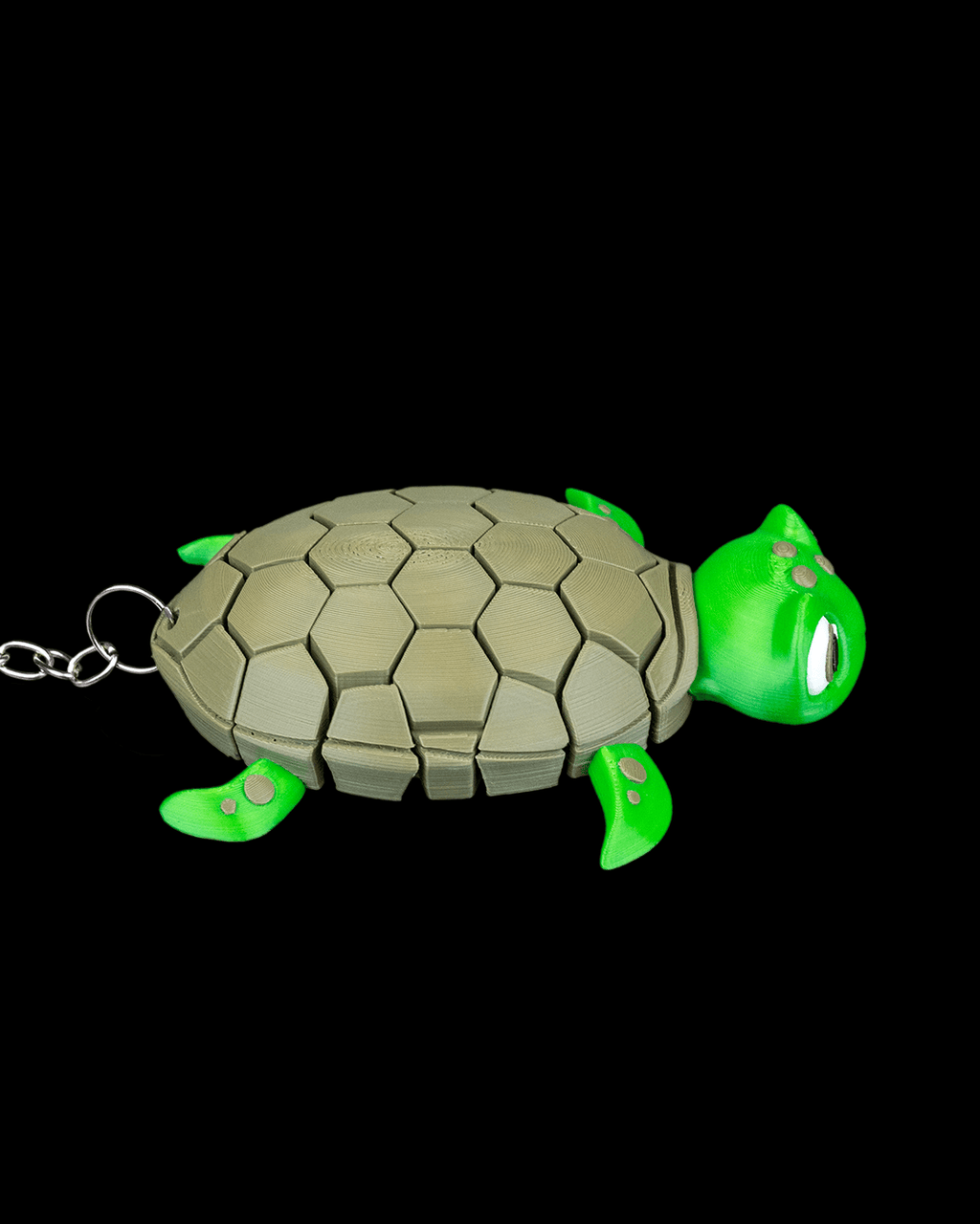Myrtle the Turtle – 3D Printed Turtle - Keychain