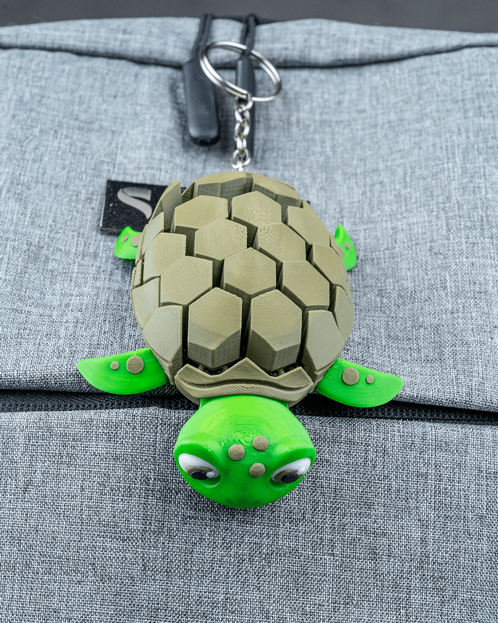 Myrtle the Turtle – 3D Printed Turtle - Keychain