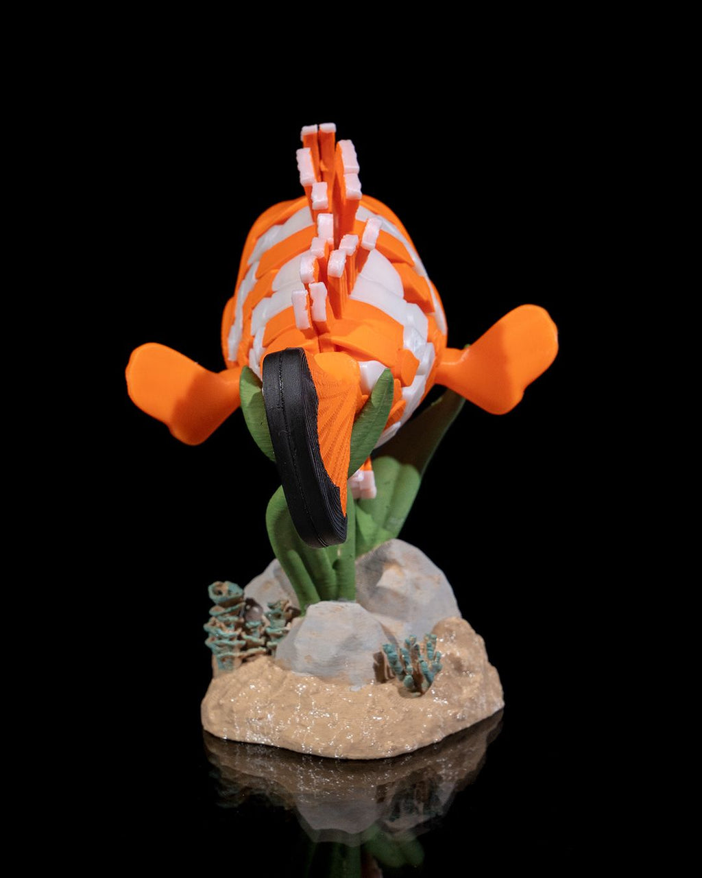 Nestor the Clownfish – Articulated 3D Printed Display Figure