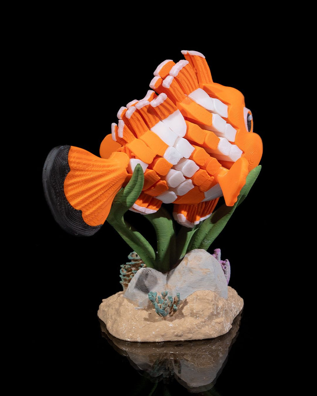 Nestor the Clownfish – Articulated 3D Printed Display Figure