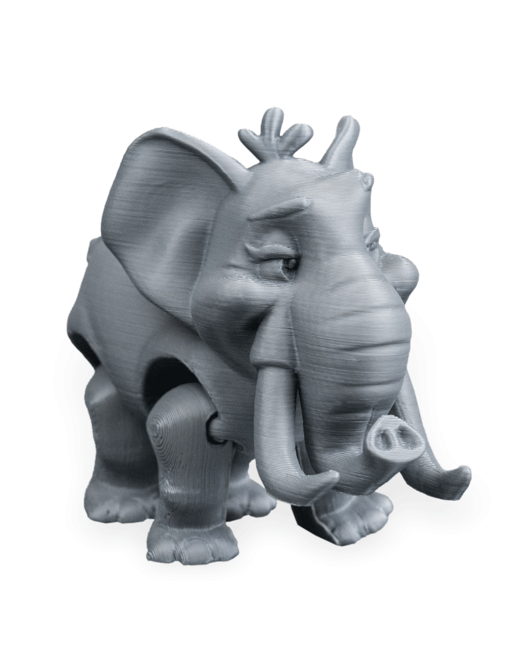 Pair of Elephants – 3D Printed Display Figures
