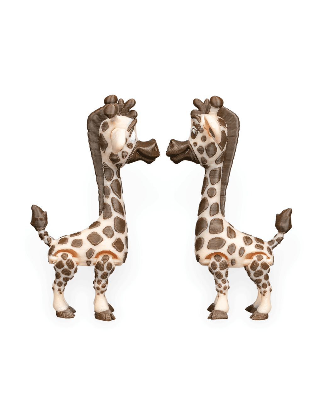 Pair of Giraffes – Articulated 3D Printed Display Figures
