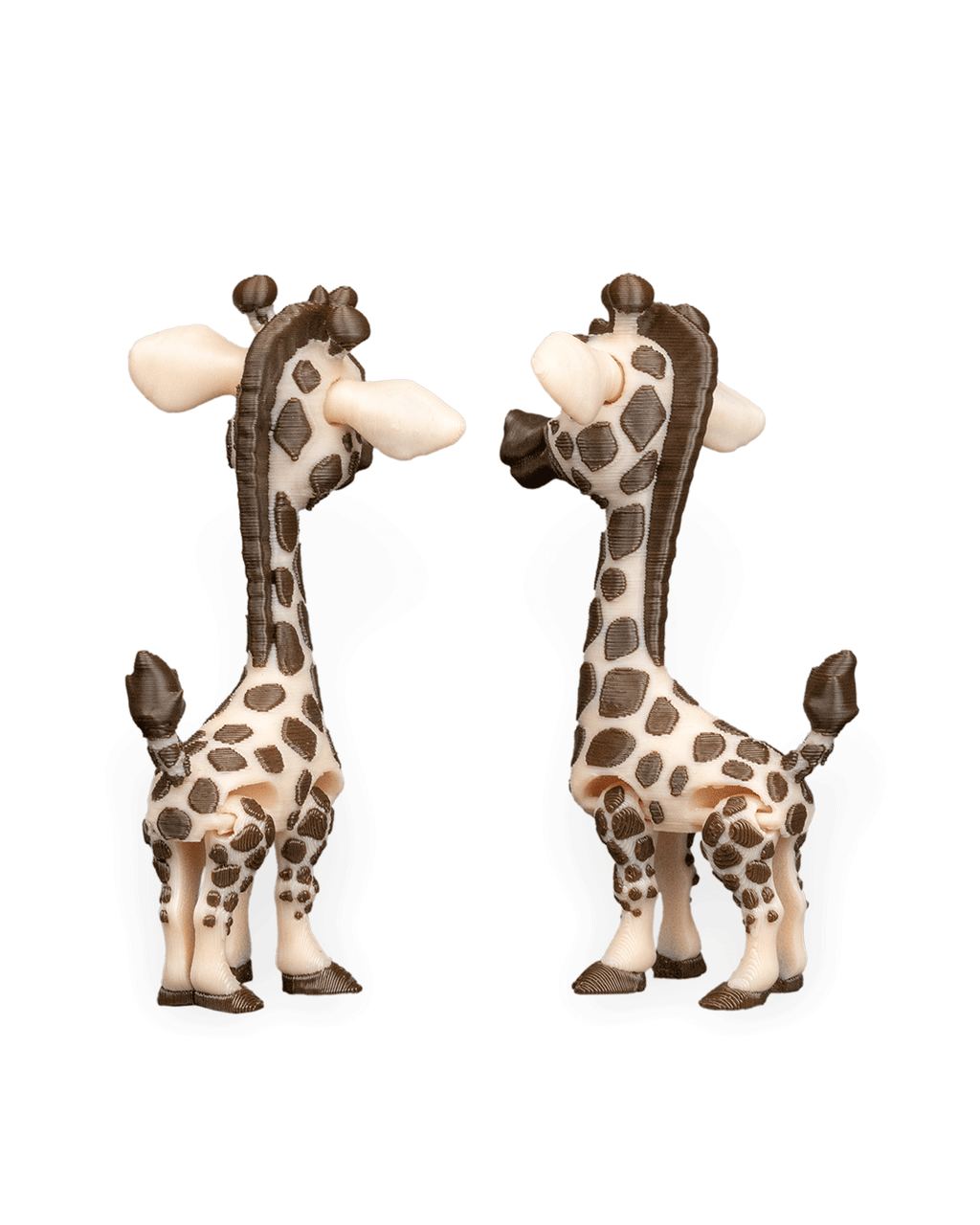 Pair of Giraffes – Articulated 3D Printed Display Figures
