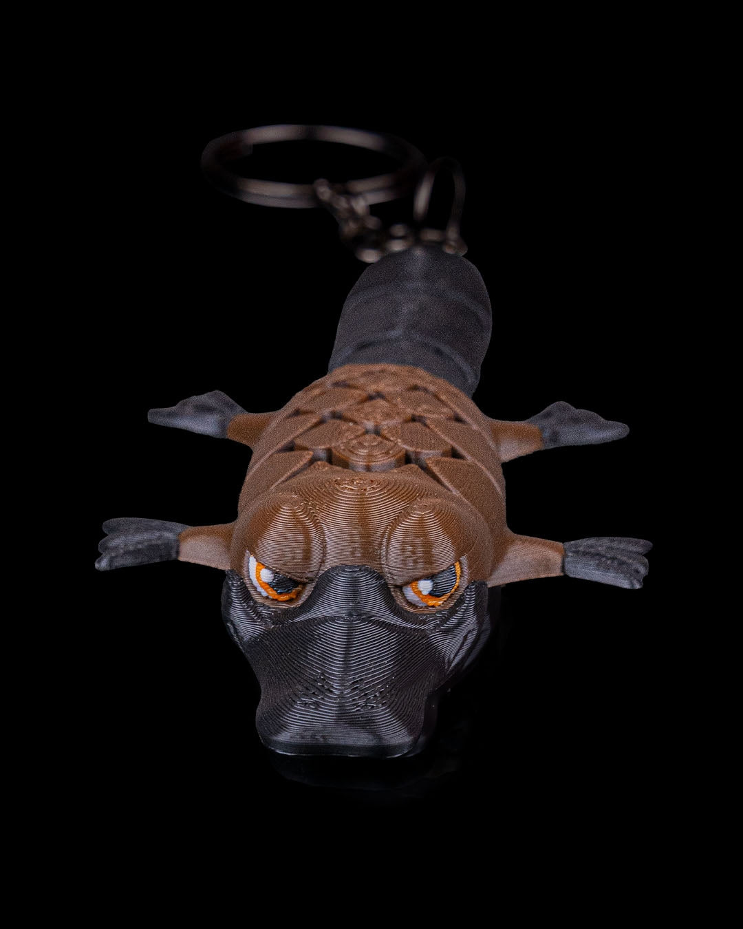 Pierre the Platypus 3D Printed Keychain