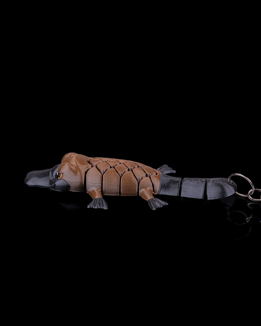 Pierre the Platypus 3D Printed Keychain