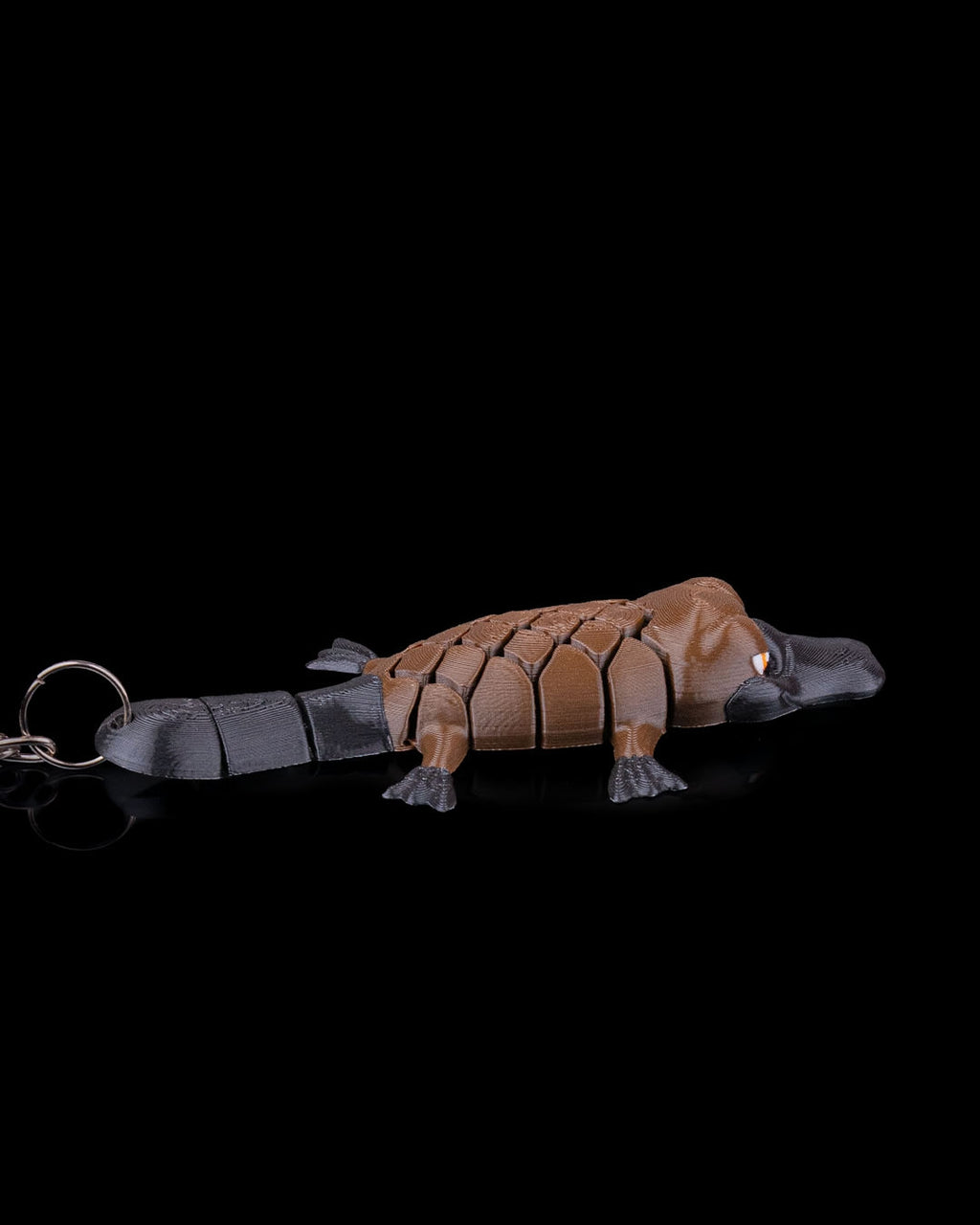 Pierre the Platypus 3D Printed Keychain