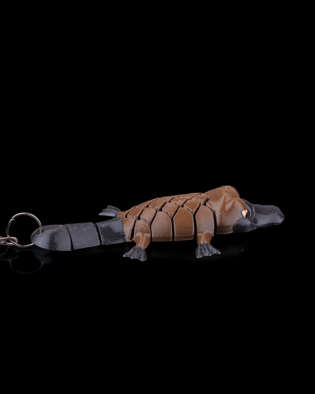 Pierre the Platypus 3D Printed Keychain