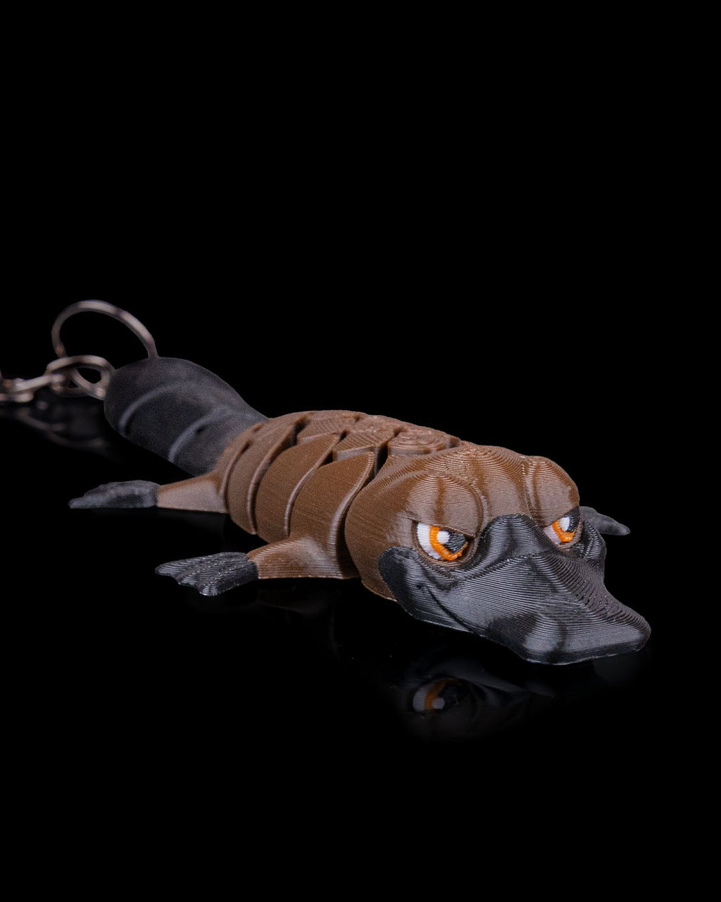 Pierre the Platypus 3D Printed Keychain