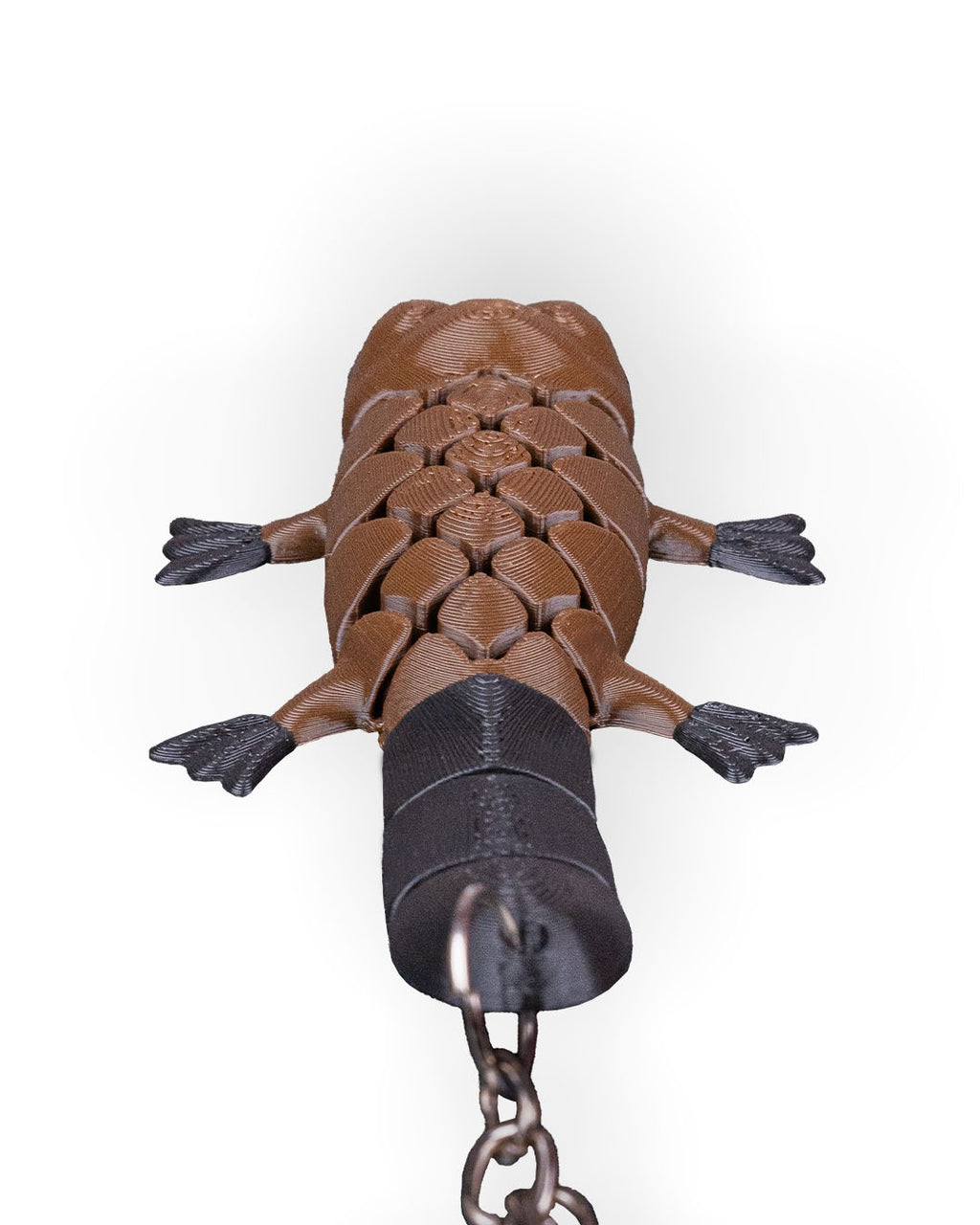 Pierre the Platypus 3D Printed Keychain