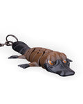 Pierre the Platypus 3D Printed Keychain