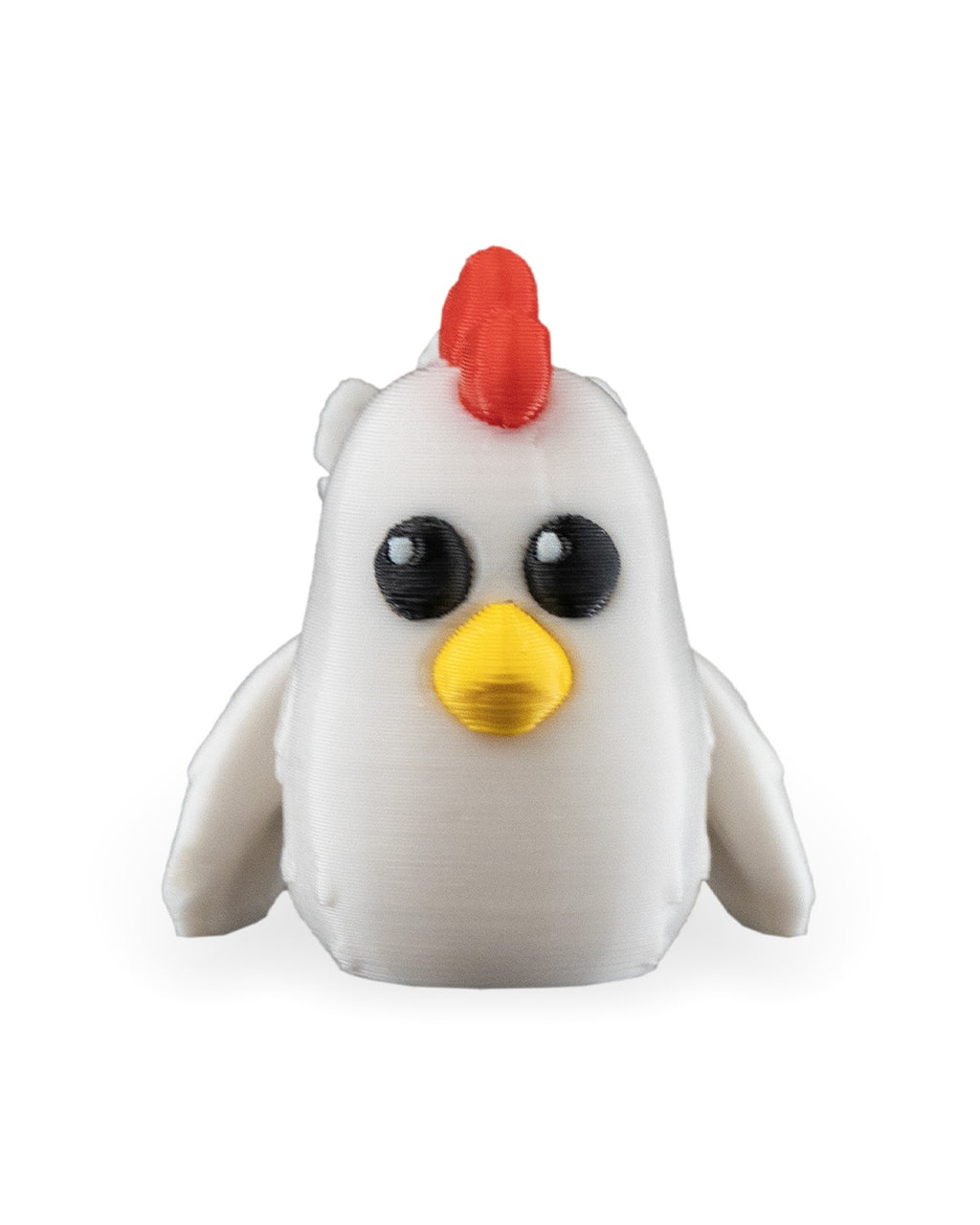 Polly the Chicken 3D Printed Keychain